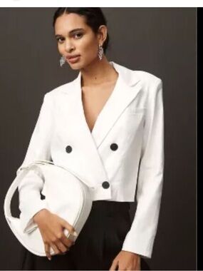 MAEVE by Anthropologie Cropped Jacket